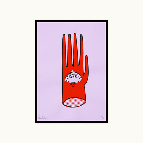 Rune Fallesen - Holy Hand Orange - A4