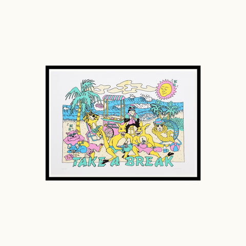 Pleasant - Take a break - 70x50cm