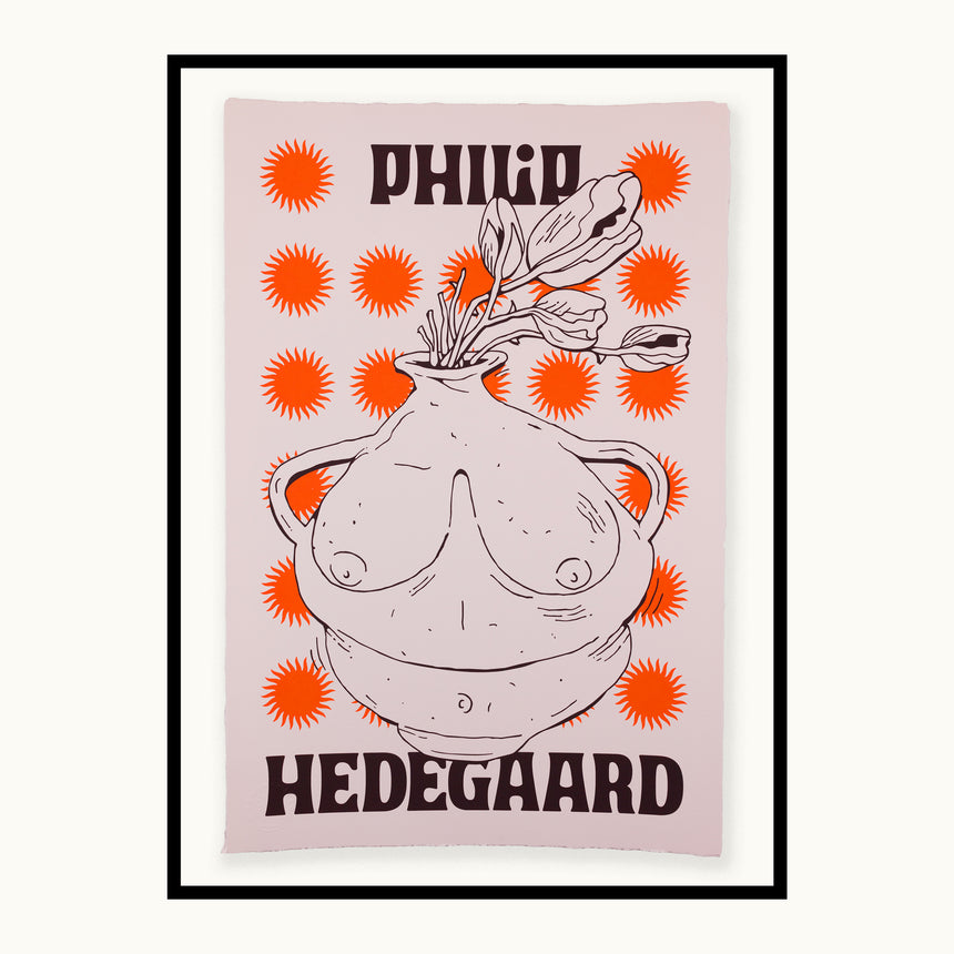 Philip Hedegaard - Ceramic poster - 40x60cm