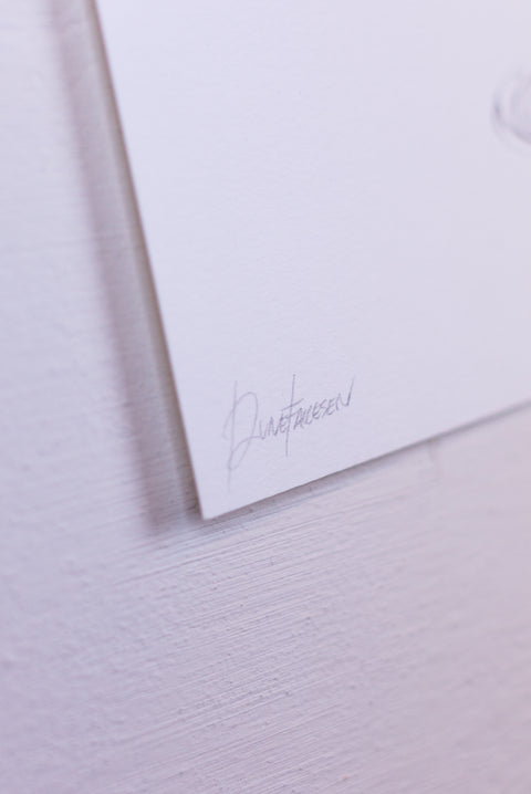 Rune Fallesen - Screenprint till death - Bronze - 35x50cm